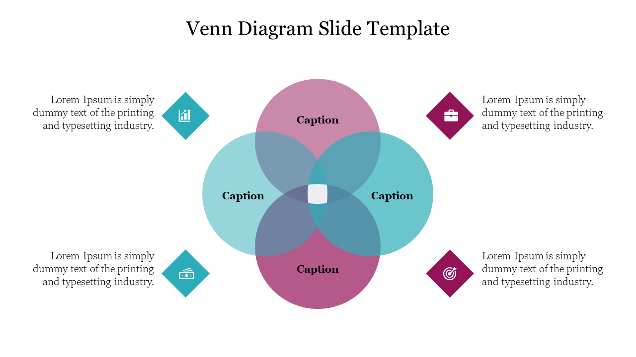 Venn Diagram Slide Template